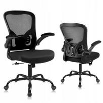 Biuro kėdė Ralex-chair, ergonomiška, juoda, su pasukamu mechanizmu