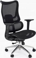 Biuro kėdė CASMIR, juoda, ergonomiška, su tinkleliu