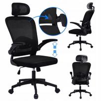 Ergonominė pasukama biuro kėdė su kvėpuojančiu audiniu