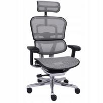 Ergonominė biuro kėdė GROPSOL Ergohuman 2 Elite ST BS, pilkai tinklinė