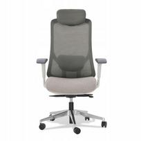 Biuro kėdė Kenoko TAKE, ergonomiška, pilka/kavos spalvos