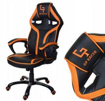 Žaidimų kėdė GIOSEDIO, oranžinė, GAMING GPR