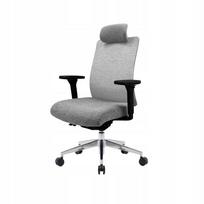 Biuro kėdė JAN NOWAK VECTOR, ergonomiška, pasukama, pilka