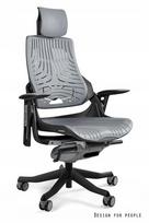 Biuro kėdė WAU Unique, juoda, ergonomiška, elastomeras