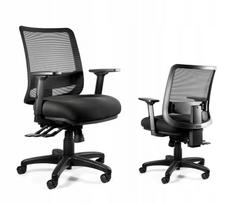 Ergonominė asimetrinė biuro kėdė