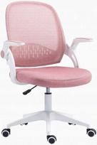 Biuro kėdė ORBITRA FLEX 99, rožinė, ergonomiška, su tinkline atlošu