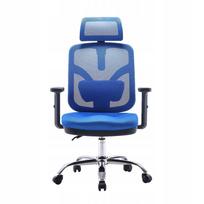 Ergonominė biuro kėdė ANGEL jOkasta, mėlyna, su pasukamu mechanizmu