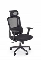 Žaidimų kėdė MATEUS, juoda, ergonomiška, su pasukama baze