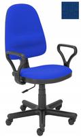 Biuro kėdė BLUE-BLACK BRAVO GTP, su pasukamu mechanizmu, Nowy Styl