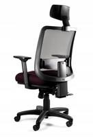 Ergonominė biuro kėdė Saga Plus BL403, reguliuojama, burgundiška
