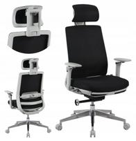 Ergonominė kėdė Twist juoda su pakoju namų biurui
