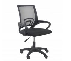 Vaikiška ergonominė sukama kėdė LILY, juoda