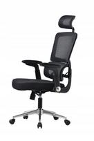 Ergonominė biuro kėdė NOVIS, juoda