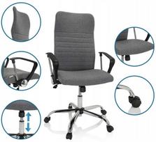 Biuro kėdė HJH OFFICE ARTON 40 su porankiais, audinys