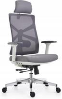 Ergonominė biuro kėdė su 4D porankiais ir 2D galvos atlošu