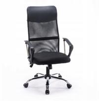 Biuro kėdė FAME, juoda, ergonomiška, su pasukama baze