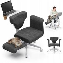 Biuro kėdė Newtral Freedom-X-FB, juoda, ergonomiška, su daugiapoziciniu mechanizmu