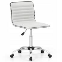 Ergonominė biuro kėdė, aptraukta audiniu, su pasukama baze