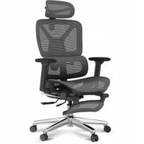 Ergonominė biuro kėdė C7DG-Lite-Pro-V2, tamsiai pilka