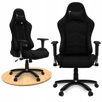 Ergonominė žaidimų kėdė PRO-GAMER FALCON PLUS, juoda