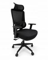 Ergonominė biuro kėdė su tinkleliu, reguliuojama ir pasukama