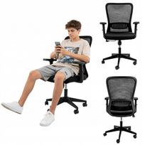 Biuro kėdė FURVERO, ergonomiška, reguliuojama, su pasukama baze