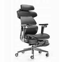 Biuro kėdė SCORPIO, ergonomiška, reguliuojama, odinė
