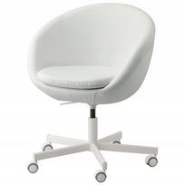 Biuro kėdė Ikea Skruvsta, 86 cm, balta, pasukama