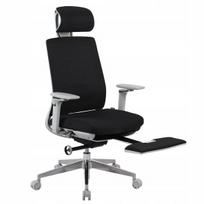 Ergonominė biuro kėdė su pakoju Spacetronik, juoda, 110 kg
