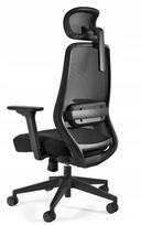 Ergonominė biuro kėdė SONIC, juoda, su reguliuojamu SYNCHRON 3D mechanizmu