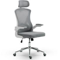Ergonominė pilka biuro kėdė M 330