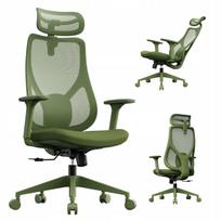 Biuro kėdė Sense7 Moyo, žalia, ergonomiška, suktukas