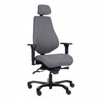 Biuro kėdė Spacetronik, ergonomiška, pilka, sukamasis mechanizmas, iki 150 kg, aukšta