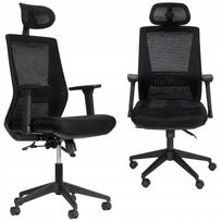 Biuro ergonomiška juoda reguliuojama kėdė