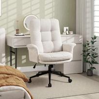 Biuro kėdė Ralex-chair, ergonomiška, reguliuojama, sukamasis, šviesiai ruda (teddy)