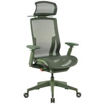 Biuro kėdė Spacetronik, žalia, reguliuojama, tinklelis, 135 kg, supama