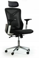 Ergonominė biuro kėdė Y2-1 su juosmens atrama, juoda