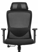 Ergonominė biuro kėdė Hell's Chair HC-1040, juoda, audinys