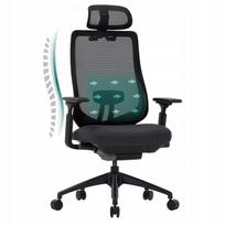 Ergonominė COLAMY biuro kėdė su aukštu atlošu, tinklinė nugarėlė