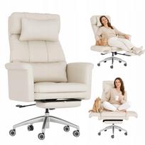 Biuro kėdė Flexispot HC4, ekoodos, 112 cm, su atlošu ir reguliuojamu galvos atrama