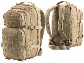 Karinė kuprinė M-Tac Assault Pack 20 l, smėlio spalvos