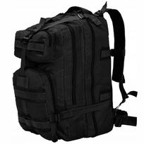 Karinio stiliaus kuprinė, 50 l, juoda