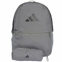 Mokyklinė kuprinė ADIDAS Classic pilka su penaline JD3092
