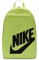 Mokyklinė kuprinė NIKE Elemental HBR, žalia, dviem skyreliais