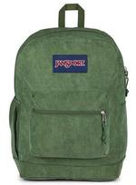 Miesto kuprinė JanSport Cross Town Plus Remix, žalia korduro zinės