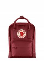Miesto kuprinė Fjallraven Kanken Mini, tamsiai raudona