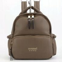 Moteriška kuprinė Monnari BAG6000-M19, maža, pilka, PREMIUM kolekcija