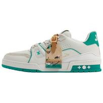 LOUIS VUITTON Skateboard Shoes Men's Low Top Blue 1AKRDS 42.5 mėlyna