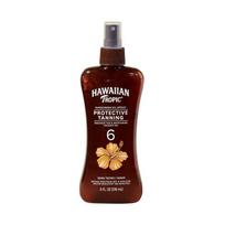 Hawaiian Tropic Tanning Oil Moisturizing Coconut Oil SPF6 236ml, 1 pcs black
