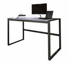 Rašomasis stalas Loft Oak Concrete Millenium, 98 x 60 x 75 cm, pilkas